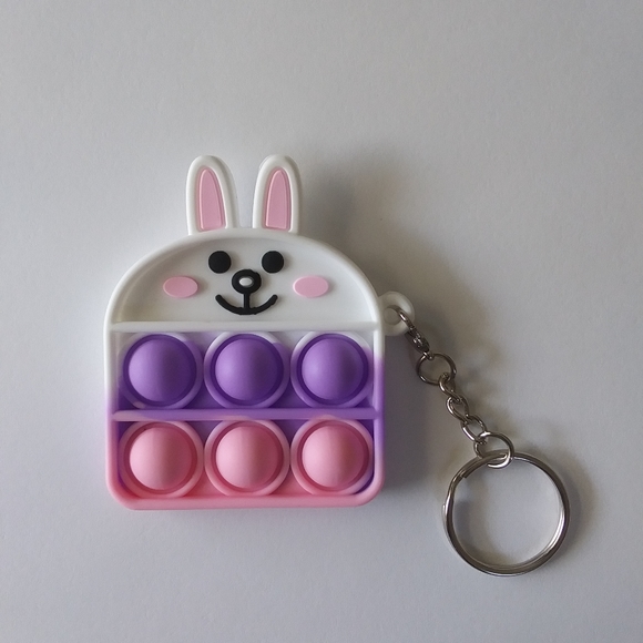 Fidget Keychain (Bunny) - Picture 2 of 4